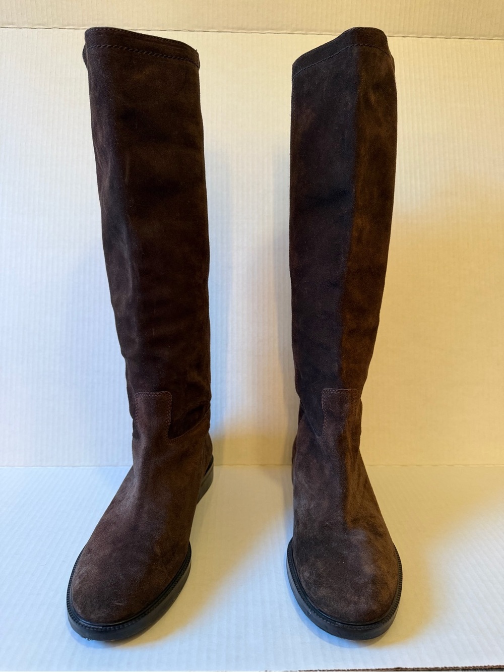 Castaner Women's Over-the-Knee Suede Boots - Dark Brown- 38/7.5